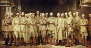 Allgemeine Officers des Ersten Weltkrieges