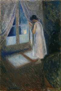 La fille par la fenêtre