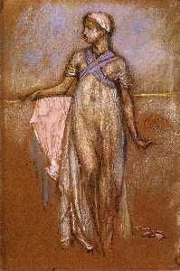 The Greek Slave Girl (also known as Variations in Violet and Rose)