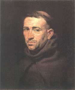 Голова францисканского монаха