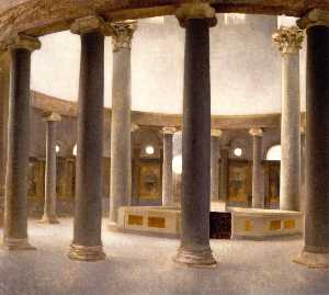 ローマのサント·ロトンド教会の内部