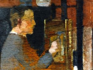 James Guthrie at His Easel