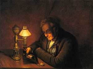 James Peale (also known as The Lamplight Portrait)