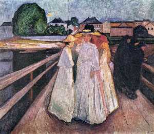le dames sur l' pont