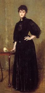 Lady in Black (also known as Mrs. Leslie Cotton)