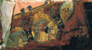 The Lady of Shalott (detail, bottom)