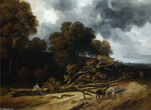 A Landscape with Fallen Trees