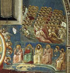 juicio final ( detalle 4 ) ( capilla de los scrovegni ( capilla de la arena ) , Padua )
