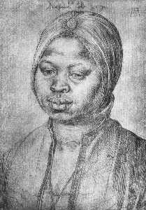の肖像画 アフリカ人 女性 キャサリン