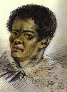 Ritratto di un negro il Servo di Orlovski