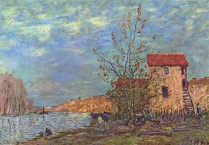 The Loing at Moret