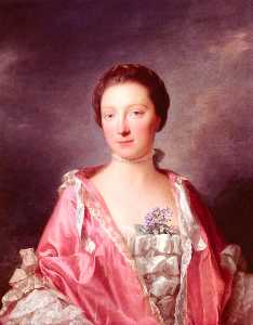 Portrait Of Elizabeth Gunning, Duchess Of Argyll
