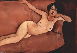 Nude on sofa (Almaisa)