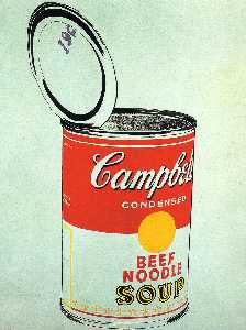 キャンベルスープ缶（ビーフ）
