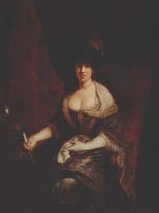 Portrait of Mary Susanne Dinglinger, born Gutermann