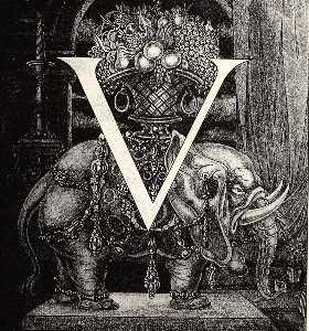Initial Letter 'V' to Volpone
