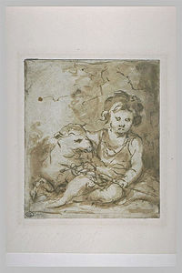 St. John the Baptist with a lamb