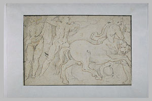 Battle of Centaurs and Greek