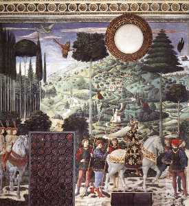 Prozession der Magus Melchior Ausschnitt