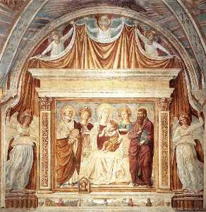 tabernacle von madonna delle tosse : Maria lactans