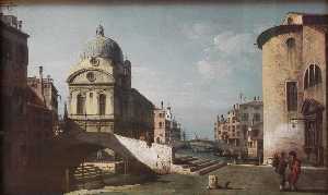 Venetian Capriccio, View of Santa Maria dei Miracoli