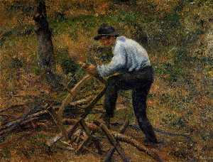 Pere Melon Sawing Wood, Pontoise