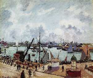 Outer harbour of Le Havre