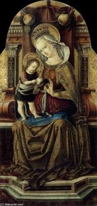 Virgin and Child Enthroned