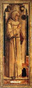 Saint James of the Marches with two kneeling donor