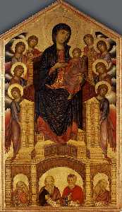 Madonna and Child Enthroned (Maesta)
