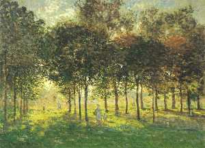 The Promenade at Argenteuil , Sol Couchant