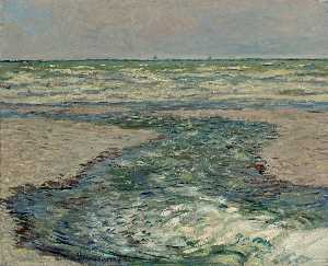 The Seacoast of Pourville, Low Tide