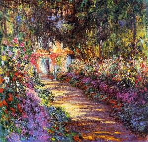 Pathway in Monet's Garden at Giverny