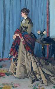 Porträt von Madame Gaudibert