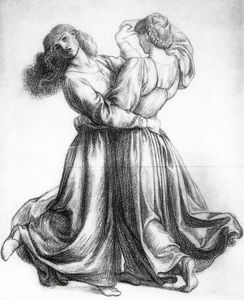 The Bower Meadow Study (Study of Dancing Girls)