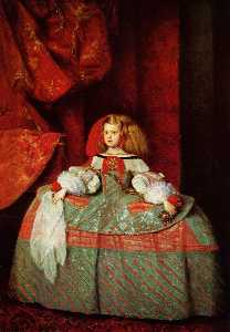 L infante Maria Marguerita en rose