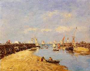 Trouville, the Jetty and the Basin