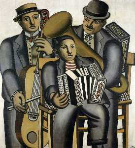 Three musicians