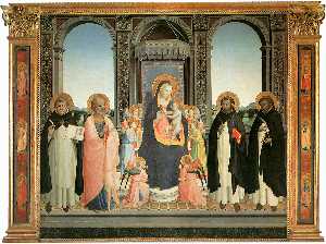 サン ドメニコ 祭壇画