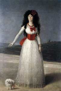 Duchess of Alba, The White Duchess