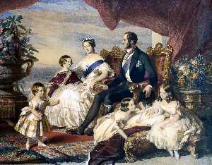 le royal famille dans 1846