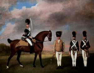 Soldiers of the 10th Dragoon Regiment