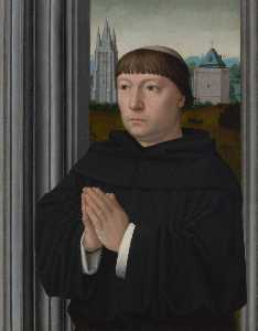 An Augustinian Friar Praying