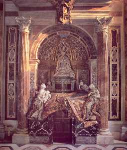 tomba di papa alexander VII