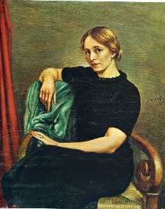 Portrait of Isa with black dress