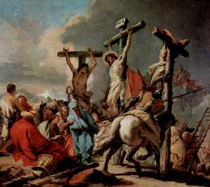 耶稣被钉十字架