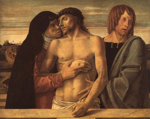 Dead Christ Supported by Madonna and St. John