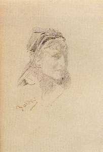 Portrait Of Sarah Bernhardt