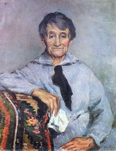Portrait of O.Grabar-Dobryanskaya