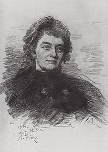 Portrait of Zinaida Nikolayevna Gippius